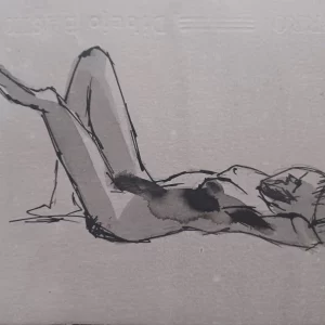 Cuerpo en Esencia: Desnudo artístico en aguada - Apuntes del natural - Imagen del producto