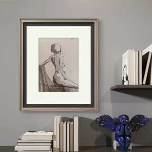 Boceto de Mujer en Tinta - Imagen del producto